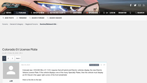 Mache Forum - Electric Vehicle License Plate