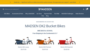 MADSEN - DK2 Electric Cargo Bike