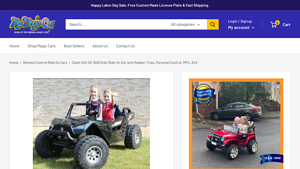 Clash - 4X4 SX Kids' Ride-On Car