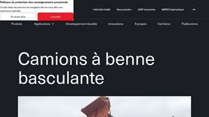 Mailhot Industries - Vérins Télescopiques pour Camions à Benne