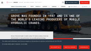 Grove - Mobile Hydraulic Cranes