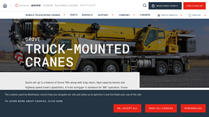 Manitowoc - GROVE Truck-Mounted Cranes