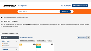 CAT - Used Dumpers for Sale