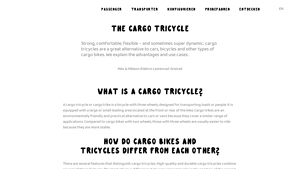 Max and Maeleon - Cargo Tricycle
