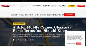 Mazzella Companies - Mobile Cranes