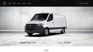 MB Vans - 2026 Sprinter Cargo Van