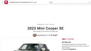 Mini Cooper SE - Compact Electric Vehicle