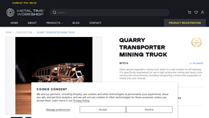 Metal Time - Quarry Transporter Mining Truck