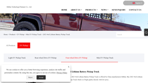 Mini Electric Pickup - 2023 4WD Lithium Battery Truck