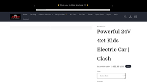 Minimotorz - Powerful 24V 4x4 Kids Electric Car