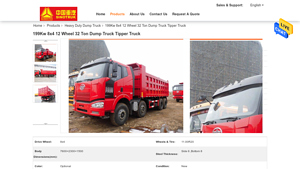 FAW - CA3310 Dump Truck