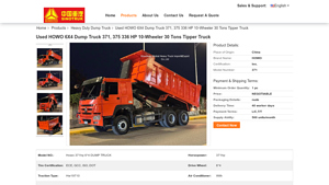 HOWO - 6X4 Dump Truck