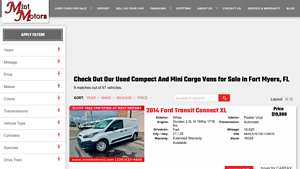 Ford - 2014 Transit Connect XL