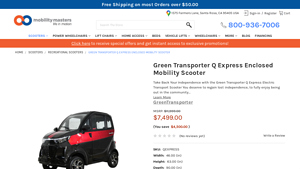 Mobility Masters - Green Transporter Q Express