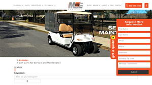 Moto Electric Vehicles - Industrial Electric Utility Golf Carts
