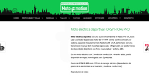 HORWIN - CR6 PRO Electric Sports Motorcycle