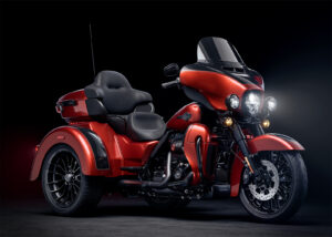 A stock image illustrating motorcycle trike ultra concepts