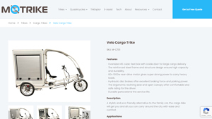 Motrike - Velo Cargo Trike