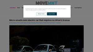 Movemnt - Microlino Lite Mini Electric Car