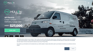 Mullen Commercial - Class 1 Urban Delivery Cargo Van