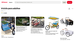 Pinterest - Eco-friendly Adult Tricycles