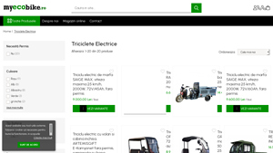 SAIGE - Triciclu Electric de Marfă 2000W