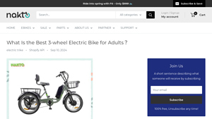 Nakto - S02 Electric Tricycle
