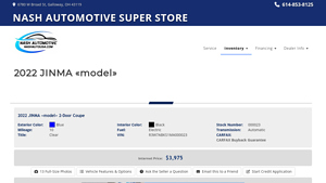 JINMA - 2022 Electric 2-Door Coupe