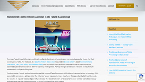 National Material - Aluminum Solutions for Electric Vehicles