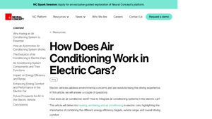 NeuralConcept - Electric Car Air Conditioning Systems