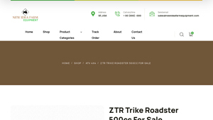 New Idea - ZTR Trike Roadster 500cc