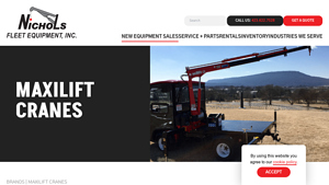 Nichols Fleet - MaxiLift Cranes