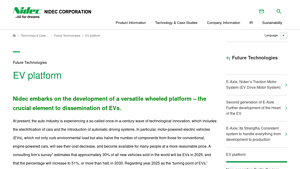 Nidec - Versatile EV Platform