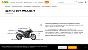 NXP - Key Products for Electric Two Wheelers