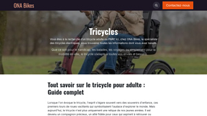 Ona Bikes - Adult Tricycles for Enhanced Mobility