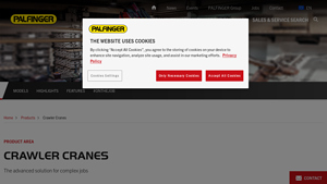 PALFINGER - Crawler Crane