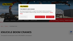 PALFINGER - Knuckle Boom Cranes