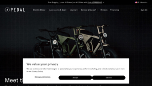 Pedal Electric - Luxury E-Bikes