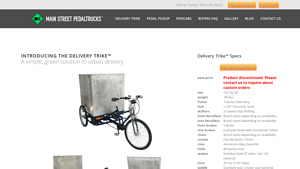 Pedal Truck - Delivery Trike™
