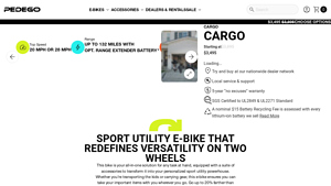 Pedego - Cargo Electric Bike