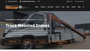 Penny Engineering - Truck Mounted Cranes