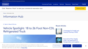 Penske - Non-CDL Refrigerated Trucks