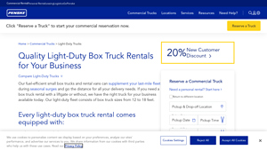 Penske - Light-Duty Box Truck Rentals