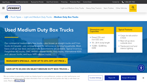 Penske - Used Medium Duty Box Trucks