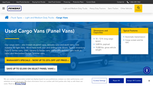 Penske - Used Cargo Vans