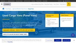 Penske - Used Cargo Vans