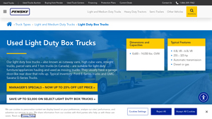 Penske - Used Light Duty Box Trucks