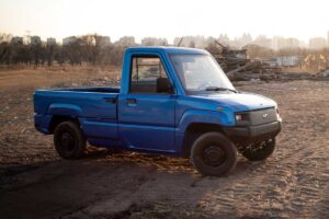 A stock image illustrating pickman electric truck concepts
