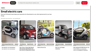 Pinterest - Eco-Friendly Electric Micro Cars