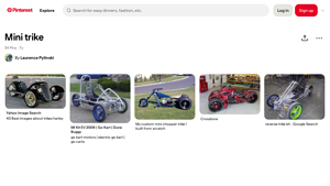 Pinterest - Custom Mini Chopper Trike
